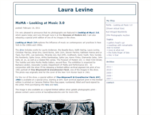 Tablet Screenshot of lauralevine.buglogic.com